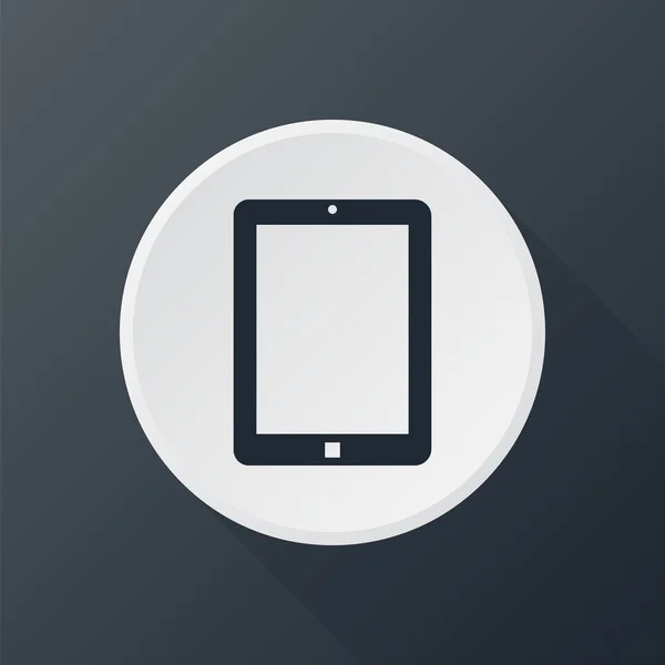 Icono tableta pantalla — Vector de stock