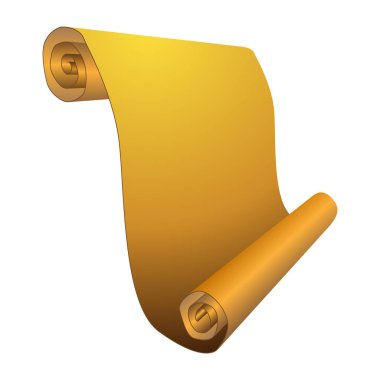 Eski kağıt parşömeni izole edildi