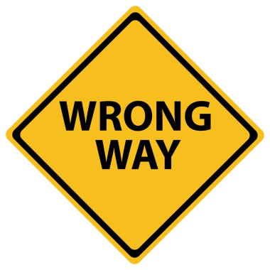 Yanlış Yol İşareti izole edildi