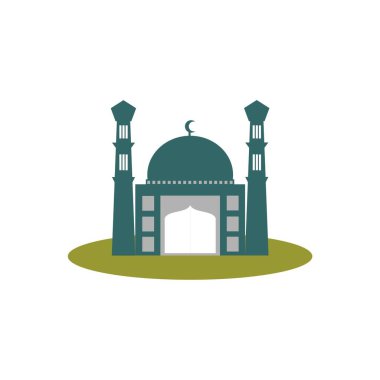 Cami basit düz tasarım vektörü