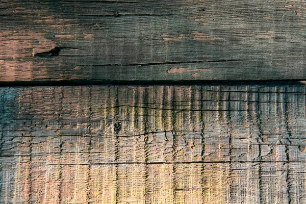 Soyulmuş boyalı eski tahtalar.