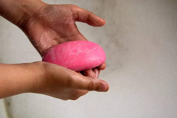 Ellerini lavaboda sabunla yıkıyorlar..