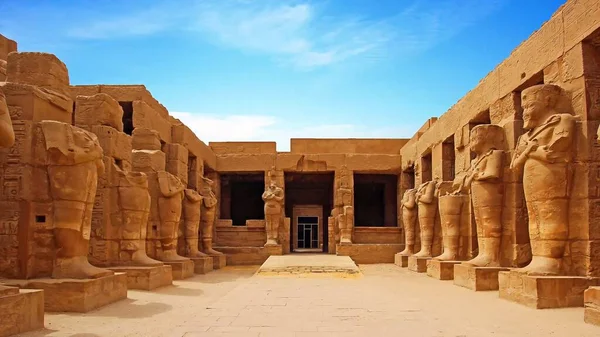 Karnak Tempelanlage Luxor Ägypten — Stockfoto