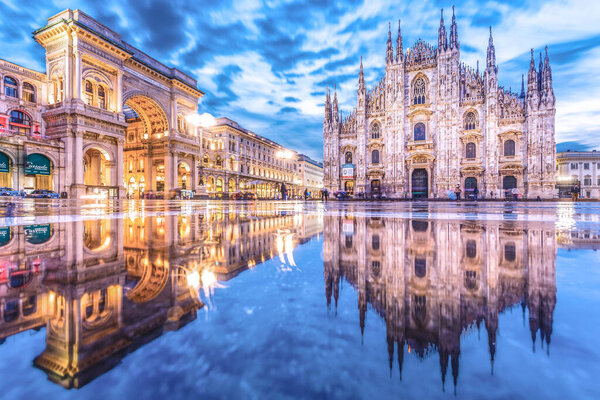 Duomo di Milano (Milan Cathedral) in Milan, Italy 