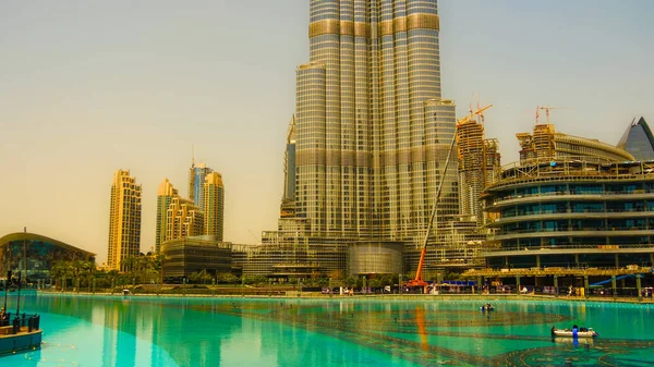 Burj Park Localizado Centro Dubai Emirados Árabes Unidos — Fotografia de Stock