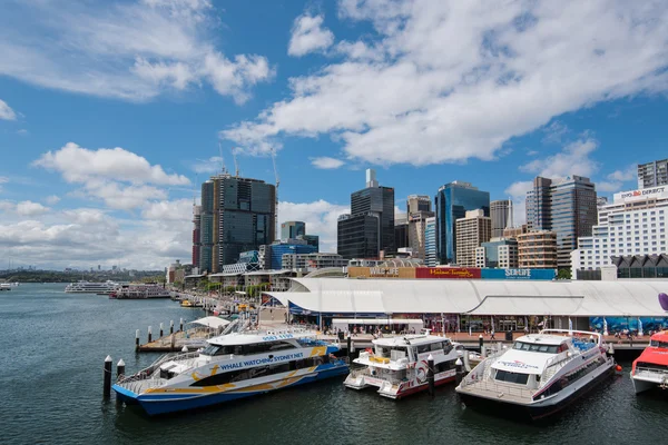 Darling Harbor pendant la journée — Photo