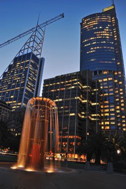 Sydney gökdelenler ve Çeşmesi