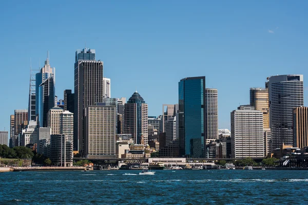 Skyline Sydney con rascacielos Fotos de stock libres de derechos