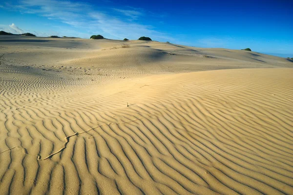 Sandmuster und -linien — Stockfoto