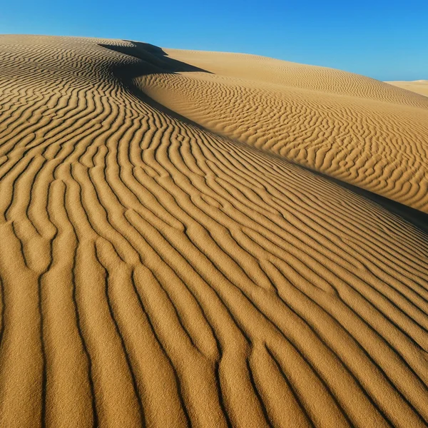 Orange soft desert sand — Stock Photo, Image