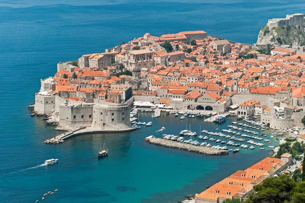 Dubrovnik, Horvátország-view távolság — Stock Fotó
