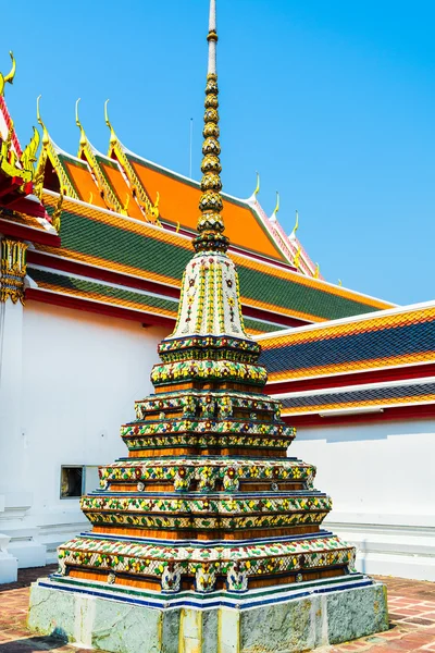 Wat Pho, O Templo de buddha reclinado, Bangkok, Tailândia — Fotografia de Stock