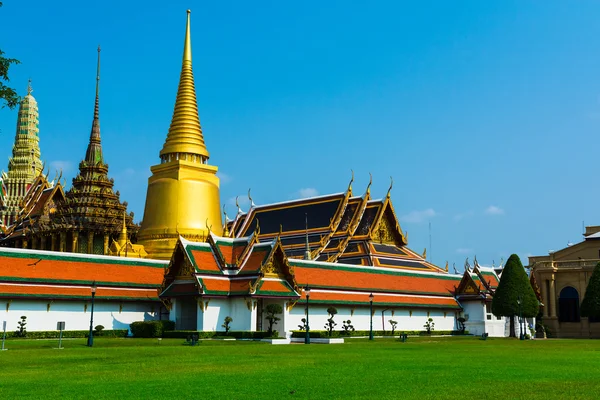 Le Grand Palais au soleil, Bangkok, Thaïlande Le Grand Palac — Photo