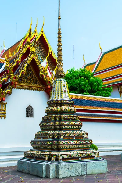 Wat Pho, O Templo de buddha reclinado, Bangkok, Tailândia — Fotografia de Stock