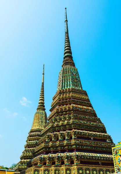 Wat Pho, The Temple of reclining buddha, Bangkok, Tailandia —  Fotos de Stock