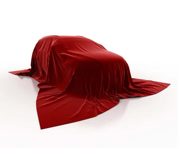 Червоний автомобіль — стокове фото