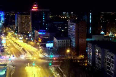 Gece Tyumen (zaman atlamalı)
