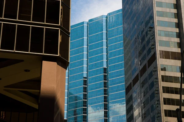 Zobrazení ulic, dolů do města, Toronto, Ontario, Kanada — Stock fotografie