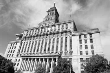 Şehir, Toronto, Ontario, Kanada aşağı sokak görünümü