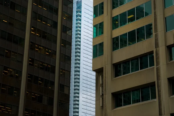 Vista de rua, no centro da cidade, Toronto, Ontário, Canadá — Fotografia de Stock