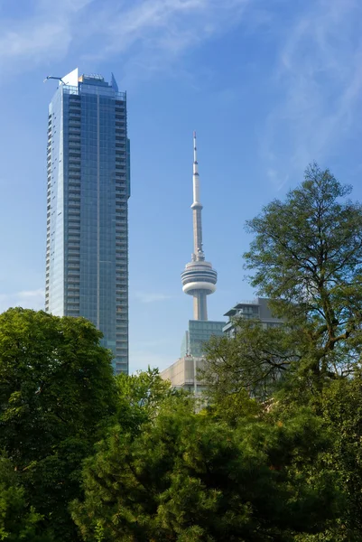 Utcára néző, down town, Toronto, Ontario, Kanada — Stock Fotó