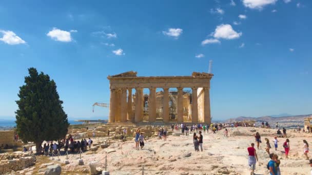 Acrópolis Atenas — Vídeos de Stock