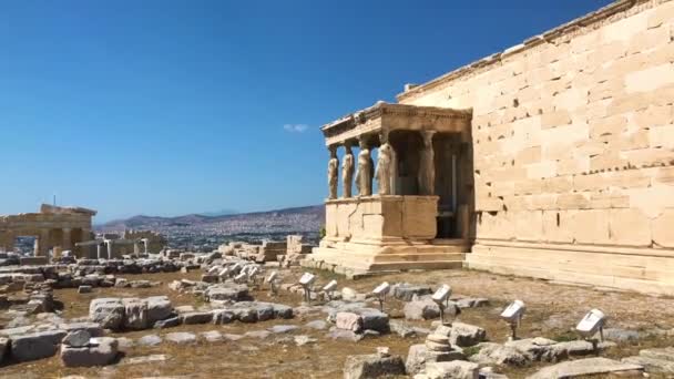 Acropolis Ruins — 图库视频影像