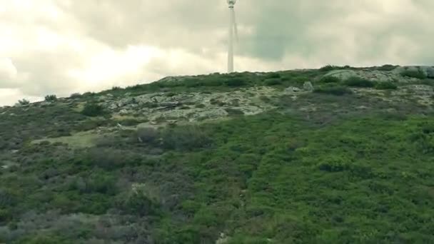 葡萄牙风力发电11台4K — 图库视频影像