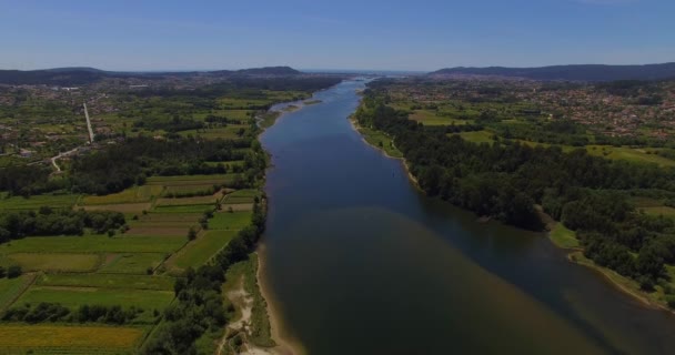 葡萄牙绿化景观河景06 — 图库视频影像