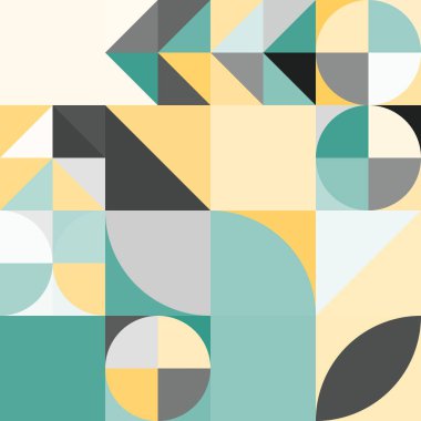 Sanatsal geometrik soyut modern iş renkli arka plan duvar kağıdı tasarımı deseni