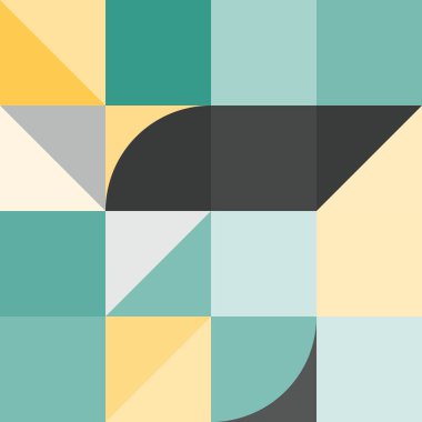 Sanatsal geometrik soyut modern iş renkli arka plan duvar kağıdı tasarımı deseni