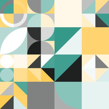 Sanatsal geometrik soyut modern iş renkli arka plan duvar kağıdı tasarımı deseni