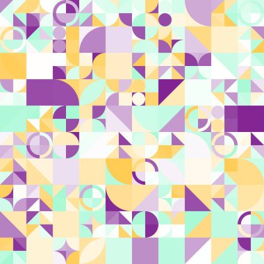 Sanatsal geometrik soyut modern iş renkli arka plan duvar kağıdı tasarımı deseni