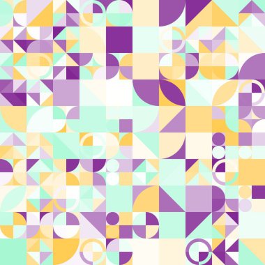 Sanatsal geometrik soyut modern iş renkli arka plan duvar kağıdı tasarımı deseni