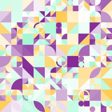 Sanatsal geometrik soyut modern iş renkli arka plan duvar kağıdı tasarımı deseni