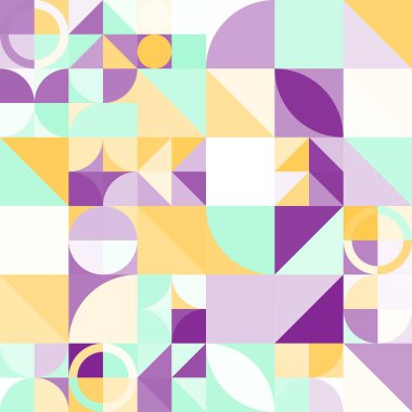 Sanatsal geometrik soyut modern iş renkli arka plan duvar kağıdı tasarımı deseni