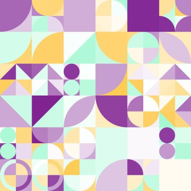 Sanatsal geometrik soyut modern iş renkli arka plan duvar kağıdı tasarımı deseni