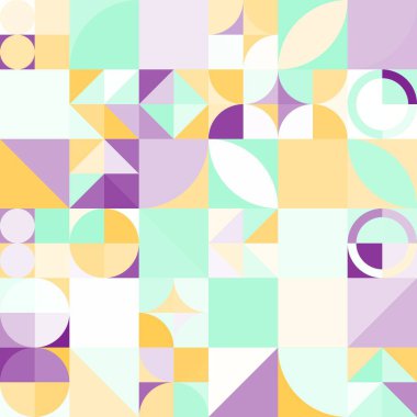 Sanatsal geometrik soyut modern iş renkli arka plan duvar kağıdı tasarımı deseni