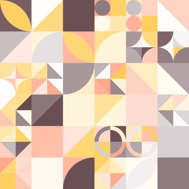 Sanatsal geometrik soyut modern iş renkli arka plan duvar kağıdı tasarımı deseni