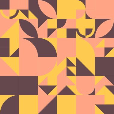 Sanatsal geometrik soyut modern iş renkli arka plan duvar kağıdı tasarımı deseni