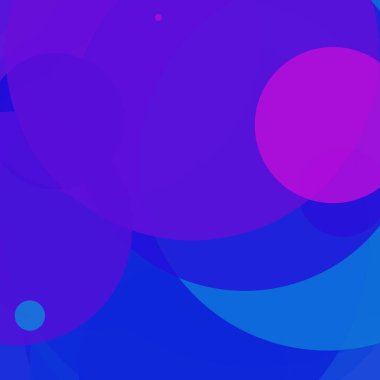 Sanatsal geometrik soyut çemberler modern iş rengarenk duvar kağıdı tasarımı deseni