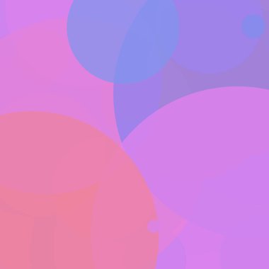 Sanatsal geometrik soyut çemberler modern iş rengarenk duvar kağıdı tasarımı deseni