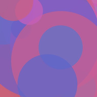 Sanatsal geometrik soyut çemberler modern iş rengarenk duvar kağıdı tasarımı deseni