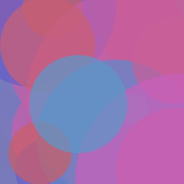 Sanatsal geometrik soyut çemberler modern iş rengarenk duvar kağıdı tasarımı deseni