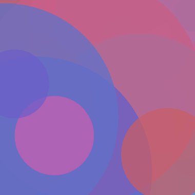 Sanatsal geometrik soyut çemberler modern iş rengarenk duvar kağıdı tasarımı deseni