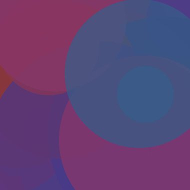 Sanatsal geometrik soyut çemberler modern iş rengarenk duvar kağıdı tasarımı deseni