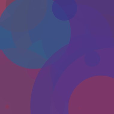 Sanatsal geometrik soyut çemberler modern iş rengarenk duvar kağıdı tasarımı deseni