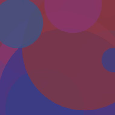 Sanatsal geometrik soyut çemberler modern iş rengarenk duvar kağıdı tasarımı deseni