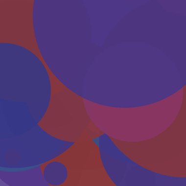 Sanatsal geometrik soyut çemberler modern iş rengarenk duvar kağıdı tasarımı deseni