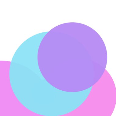 Sanatsal geometrik daireler modern iş rengarenk duvar kâğıdı desenli siyah arkaplan